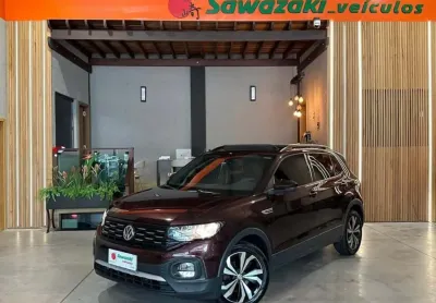 Volkswagen t-cross 1.0 200 tsi total flex comfortline automático teto solar