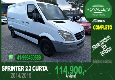 Sprinter furgao 311 curto r$ 60x3989, sem entrada 2015 completo