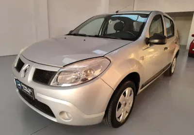 Renault Sandero Expression Hi-Flex 1.6 8V 5p  - Prata - 2010/2010