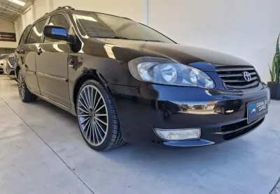 Toyota corolla fielder filder cvt 2007 - preta - 2006/2007