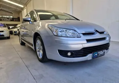 Citroën c4 citroen - c4 1.6 16v 4p  - prata - 2011/2012