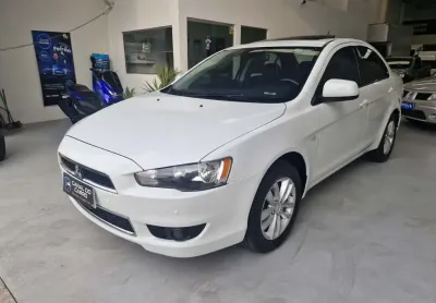 Mitsubishi lancer 2.0 hle 16v com teto - branca - 2015/2016