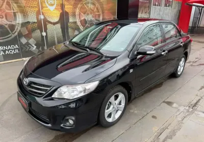 Toyota corolla xei 2.0 flex aut 2013 - preta - 2012/2013