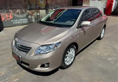 Toyota corolla seg 1.8 flex 2010 raridade - bege - 2009/2010