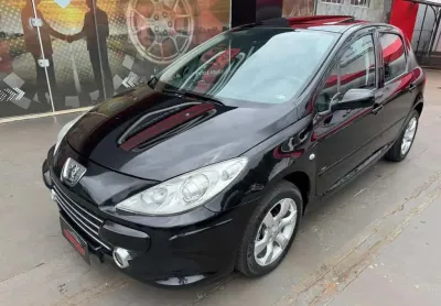 Peugeot 307 presence 1.6 2011 teto solar - preta - 2010/2011