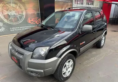 Ford ecosport xls 1.6 flex 2007 - preta - 2006/2007