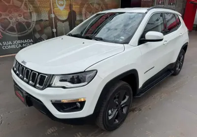 Jeep compass longitud 2.0 4x4 dies. aut. 2018 - branca - 2018/2018