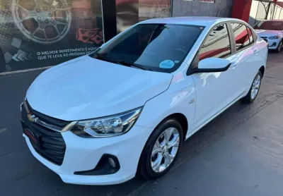Chevrolet Onix Sedan Plus LTZ 1.0 TB Flex Aut. 2023 - Branca - 2022/2023