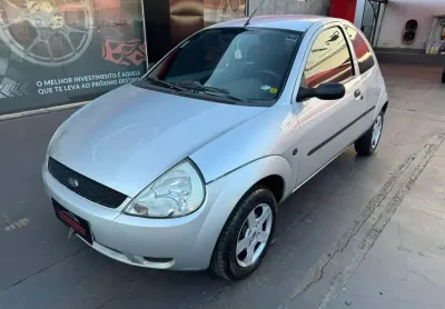 Ford KA GL 1.O 2006 - Prata - 2005/2006