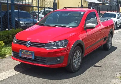Volkswagen saveiro trendline 1.6 8v 2015 impecável de segundo dono, manual e chave reserva!!