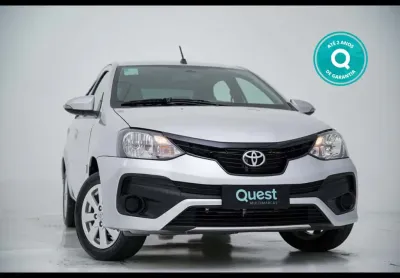 Toyota etios x plus sedan 1.5 flex 16v 4p aut.