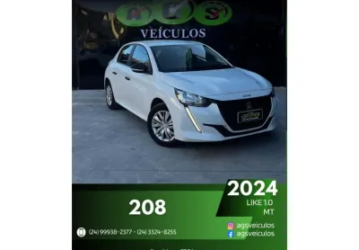 Peugeot 208 2024 1.0 firefly flex like manual