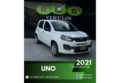 Fiat uno 2021 1.0 fire flex attractive manual