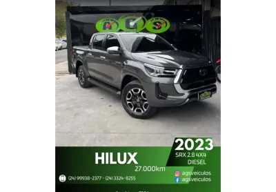 Toyota hilux 2023 2.8 d-4d turbo diesel cd srx 4x4 automático