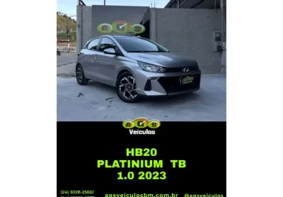 Hyundai hb20 2023 1.0 tgdi flex platinum automático