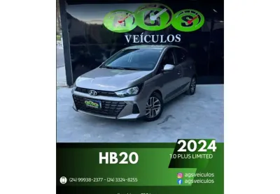 Hyundai hb20 2024 1.0 12v flex limited plus manual