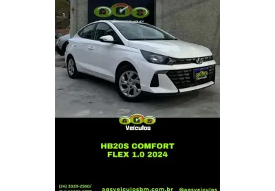 Hyundai hb20s 2024 1.0 12v flex comfort manual