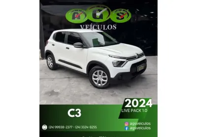 Citroen c3 2024 1.0 firefly flex live pack manual