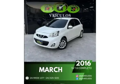 Nissan march 2016 1.6 sv 16v flex 4p manual