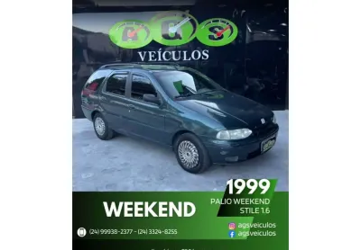 Fiat palio 1999 1.6 mpi stile weekend 16v gasolina 4p manual