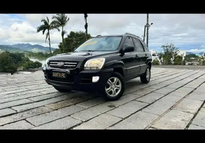Kia sportage lx 2.0 g2 - preta - 2007/2008