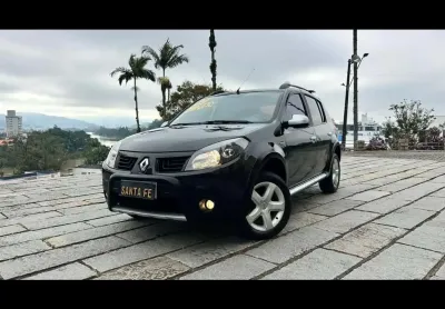 Renault Sandero STEPWAY - Preta - 2009/2009