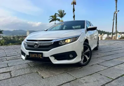 Honda civic ex cvt - branca - 2017/2017