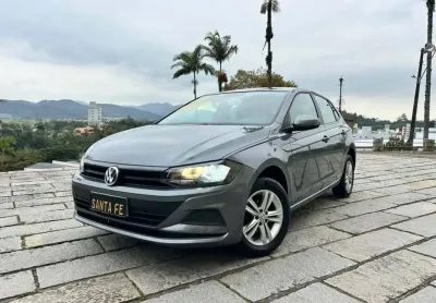 Volkswagen polo  mca - cinza - 2021/2021
