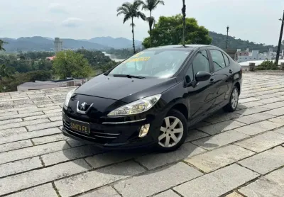 Peugeot 408 allure aut - preta - 2011/2012