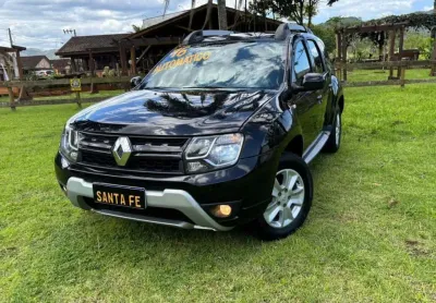 Renault duster 20 d 4x2a - preta - 2015/2016