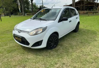 Ford fiesta 1. 0 - branca - 2011/2012