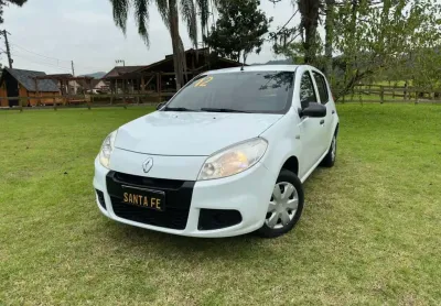 Renault sandero aut 1.0 16v - branca - 2011/2012
