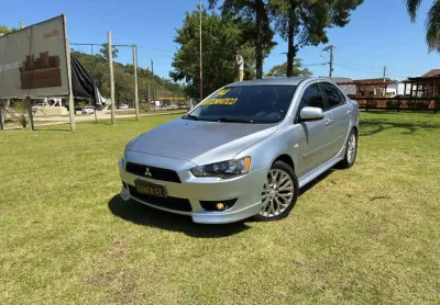 Mitsubishi Lancer 2.0 CVT - Prata - 2013/2014