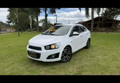 Chevrolet Sonic 1.6 AUT LTZ - Branca - 2013/2014