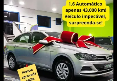 Virtus 1.6 2020 at, apenas 43.000 km, veículo impecável!