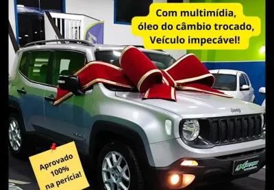 Renegade sport 1.8 automático 2021,completo,com multimídia,novíssimo!