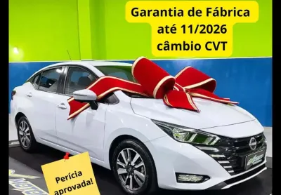 Versa  advance cvt 2024 33.000 km, garantia de fábrica até 2026,novíssimo!