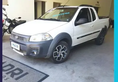 Fiat strada branca cabine estendida