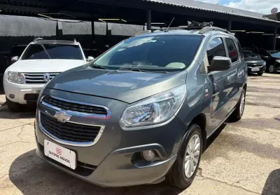 Chevrolet spin lt 2014 – automática | 7 lugares | cor cinza | completa