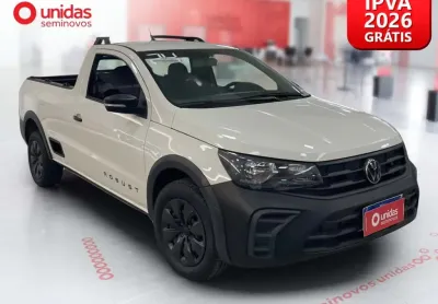 Volkswagen Saveiro 2024 1.6 msi robust cs 16v flex 2p manual