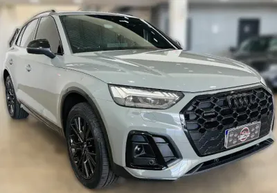 Q5 black sline 249cv - revisada - cor exclusiva cinza - pneus novos - periciada - revisada