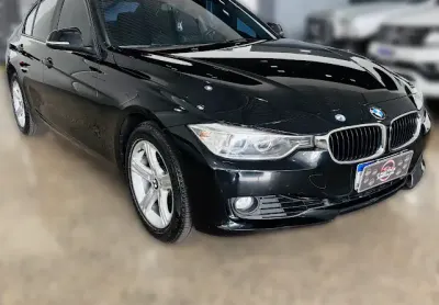 Bmw 320i active flex - bancos em couro - revisada - pneus firestone novos - periciada