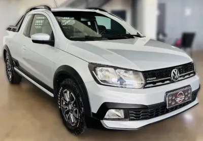 Saveiro cross ce 1.6 msi - bancos em couro - multimidia - periciada - revisada - pneus novos
