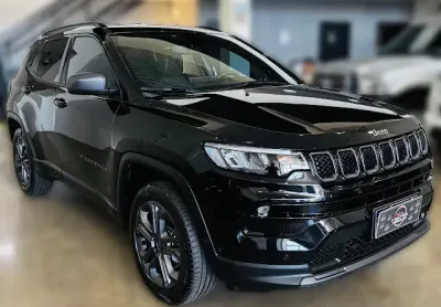 Jeep compass longitude 1.3 t270 - flex - revisado - periciado - interna all black - pneus novos