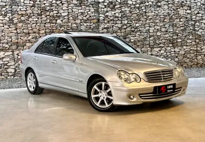 C-180 kompressor 1.8 aut 2006.apenas 135mkm.4pneus novos,manual e chave reserva,toda original!