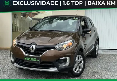 Captur zen 1.6 manual com baixa km e linda configuração ! troco e fincnaio