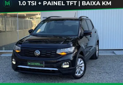 Vw t-cross tsi 2022 com painel tft ( aceito troca e financio)