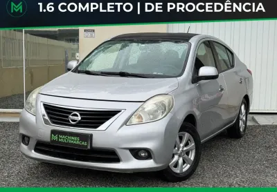Nissan versa sl 2014 1.6 completo (aceitamos trocas e financiamos)