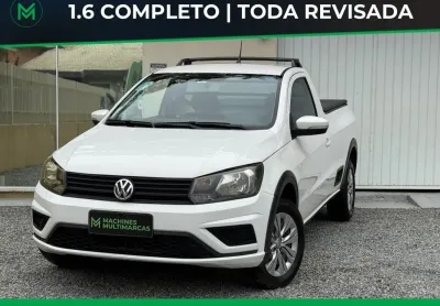 Vw saveiro trendline 1.6 2021 completa (troco e financio!)