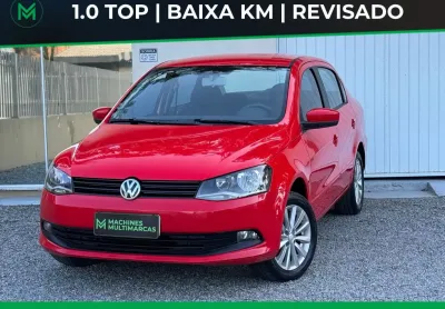 Vw voyage 1.0 2014 completo com baixa km (aceito troca e financio)